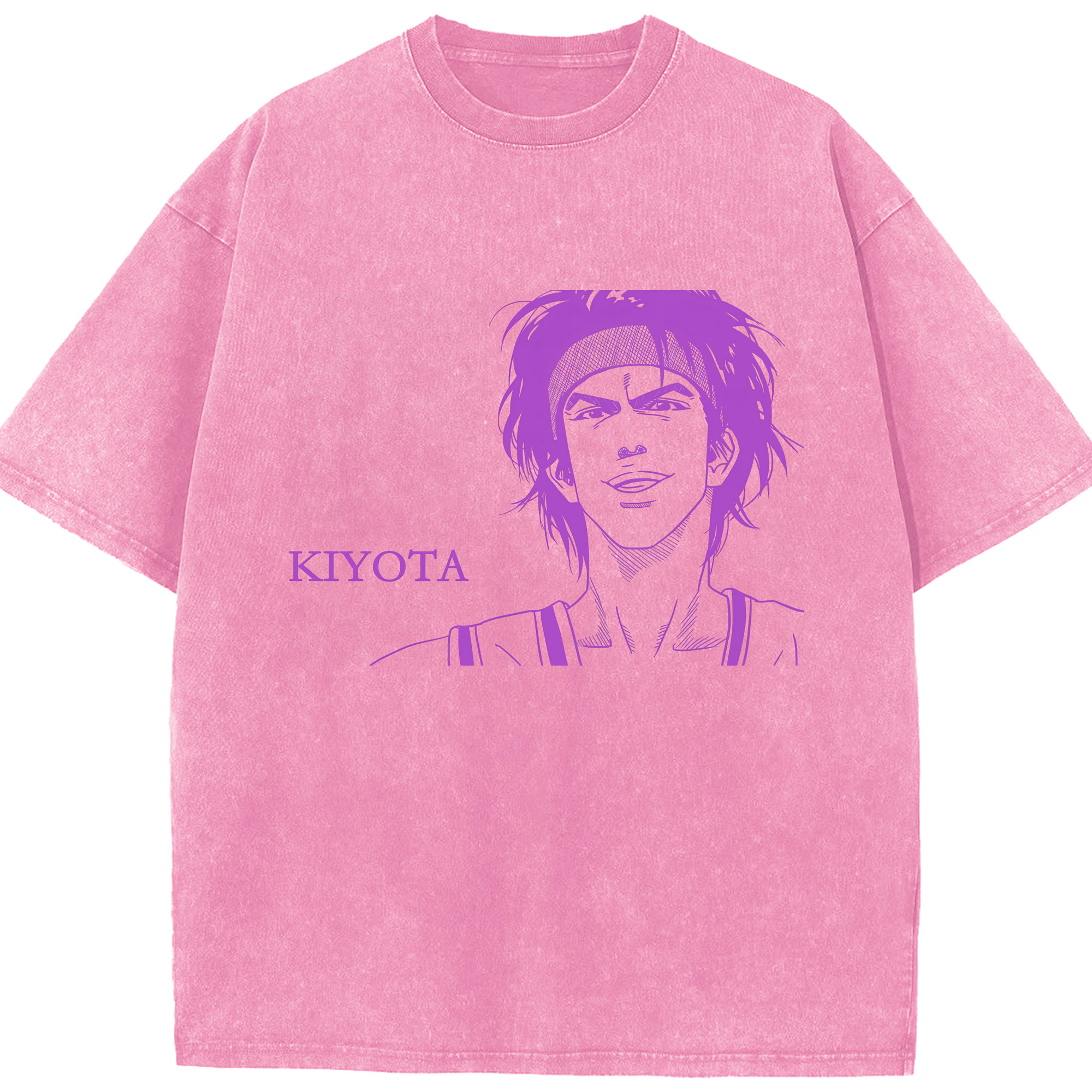 （画像用） SLAM DUNK／スラムダンク 綿100% ヴィンテージ風 半袖Tシャツ（フロントプリント）